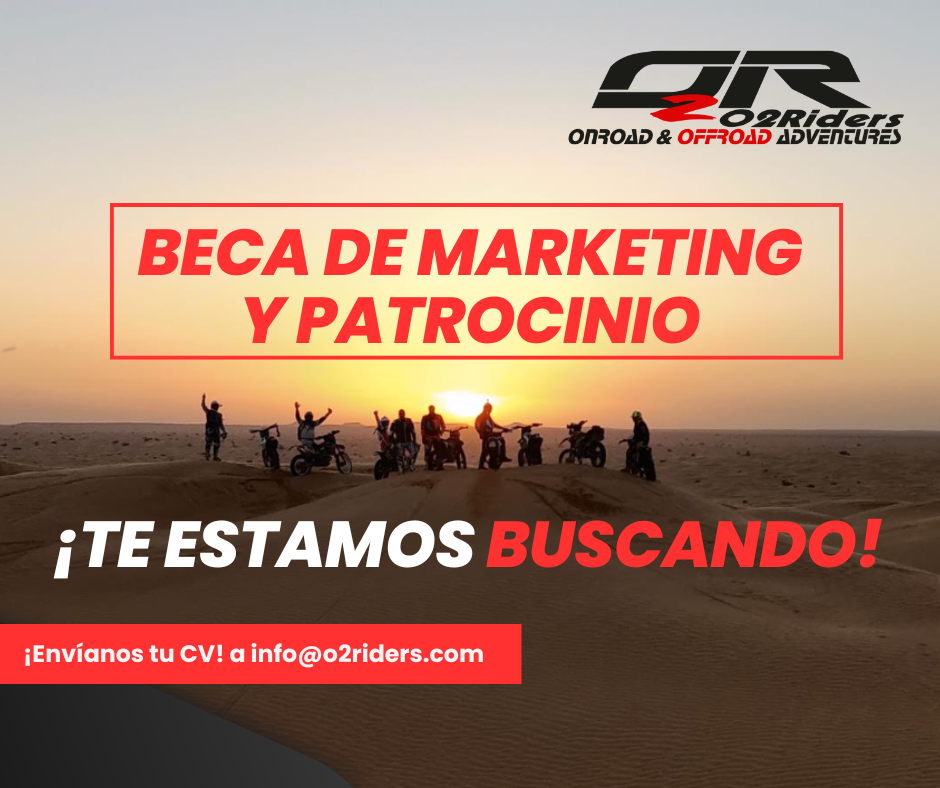 BECA DE MARKETING Y PATROCINIO – ¡TE ESTAMOS BUSCANDO!